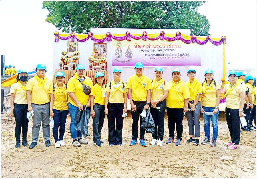 ﻿สำนักงานบังคับคดีจังหวัดชุมพร ร่วมกิจกรรมจิตอาสาพัฒนาปรับภูมิทัศน์ ณ บริเวณวัดถ้ำโพงพาง